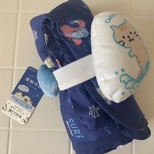 FUKU FUKU NYANKO Cooling Lap Blanket